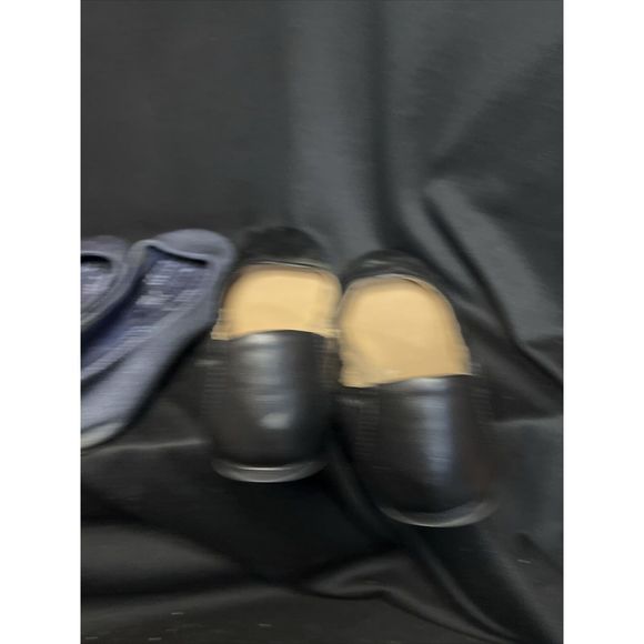 Lot 3 pr Woman's, Time and Tru, Usa size 9.5 flats. (Pre-Owned) Blue Black pink - Picture 11 of 16